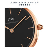  Shop Authentic Daniel Wellington Classic Petite St Mawes Black Dial Brown Leather Strap Watch For Women - DW00100225 - Luxxuri