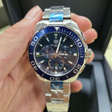  Shop Authentic Tag Heuer Aquaracer Blue Dial Watch for Men - CAY111B.BA0927 - Luxxuri