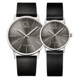  Shop Authentic Calvin Klein Minimal Black Dial Black Leather Strap Watch for Women - K7622107 - Luxxuri