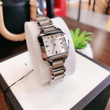  Shop Authentic Tissot T Wave Diamonds Mother of Pearl Dial Silver Steel Strap Watch for Women - T02.1.285.74 - Luxxuri