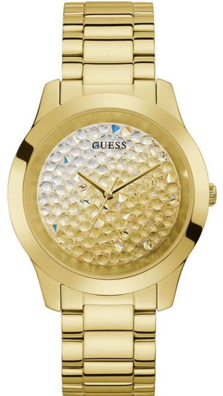  Shop Authentic Guess Crush Gold Dial Gold Steel Strap Watch For Women - GW0020L2 - Luxxuri