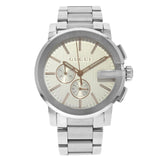  Shop Authentic Gucci G Chrono Chronograph Silver Dial Silver Steel Strap Watch For Men - YA101201 - Luxxuri
