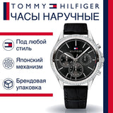  Shop Authentic Tommy Hilfiger Ari Diamonds Black Dial Black Leather Strap Watch for Women - 1781981 - Luxxuri