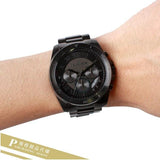  Shop Authentic Michael Kors Brecken Chronograph Black Dial Black Steel Strap Watch For Men - MK8482 - Luxxuri