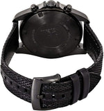  Shop Authentic Emporio Armani Sigma Chronograph Black Dial Black Leather Strap Watch For Men - AR6131 - Luxxuri