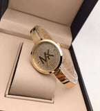  Shop Authentic Michael Kors Parker Crystals Gold Dial Gold Steel Strap Watch For Women - MK4469 - Luxxuri