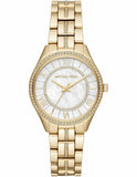  Shop Authentic Michael Kors Lauryn Mother of Pearl White Dial Gold Steel Strap Watch for Women - MK3899 - Luxxuri