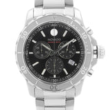  Shop Authentic Movado Series 800 Chronograph Black Dial Silver Steel Strap Watch For Men - 2600110 - Luxxuri
