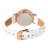  Shop Authentic Daniel Wellington Petite White Dial White Leather Strap Watch For Women - DW00100249 - Luxxuri