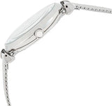  Shop Authentic Emporio Armani Gianni T-Bar Quartz Mother of Pearl Dial Silver Mesh Bracelet Watch For Women - AR11319 - Luxxuri