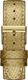  Shop Authentic Guess Limelight Quartz Gold Dial  Gold Leather Strap Watch For Women - W0775L13 - Luxxuri