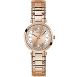  Shop Authentic Guess Crystal Clear Rose Gold Dial Rose Gold Steel Strap Watch for Women - GW0470L3 - Luxxuri