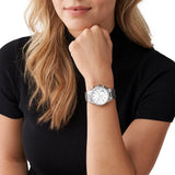  Shop Authentic Michael Kors Ritz Silver Dial Silver Steel Strap Watch for Women - MK6428 - Luxxuri