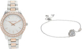  Shop Authentic Michael Kors Liliane Quartz Mother of Pearl White Dial Two Tone Steel Strap Watch For Women - MK1048 - Luxxuri