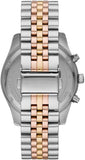  Shop Authentic Michael Kors Lexington Chronograph Crystals Black Dial Two Tone Steel Strap Watch for Men - MK8714 - Luxxuri