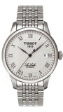  Shop Authentic Tissot T Classic Le Locle Automatic White Dial Silver Steel Strap Watch For Men - T41.1.483.33 - Luxxuri