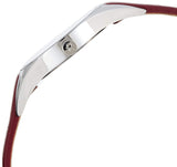  Shop Authentic Calvin Klein Rebel Blue Maroon Dial Maroon Leather Strap Watch for Women - K8P231UN - Luxxuri