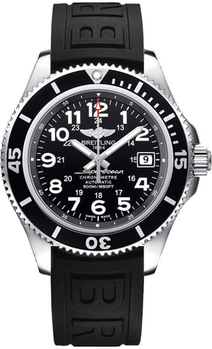  Shop Authentic Breitling Superocean Heritage II 42mm Automatic Mens Chronometer Watch - A17365C9 - Luxxuri