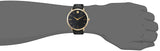  Shop Authentic Movado Ultra Slim Black Dial Black Leather Strap Watch For Men - 0607087 - Luxxuri