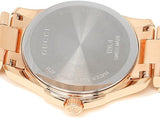  Shop Authentic Gucci G Timeless Quartz Gold Dial Gold Steel Strap Watch For Women - YA126482 - Luxxuri