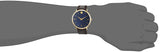  Shop Authentic Movado Ultra Slim Blue Dial Brown Leather Strap Watch For Men - 0607088 - Luxxuri