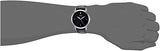  Shop Authentic Fossil The Minimalist Carbon Series Black Dial Black Leather Strap Watch for Men - FS5497 - Luxxuri