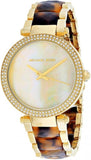  Shop Authentic Michael Kors Parker Mother Of Pearl White Dial Two Tone Steel Strap Watch For Women - MK6518 - Luxxuri