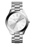  Shop Authentic Michael Kors Slim Runway Silver Dial Silver Stainless Steel Strap Watch for Women - MK3178 - Luxxuri