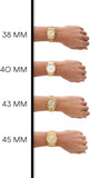  Shop Authentic Michael Kors Slim Runway Quartz Gold Dial Gold Mesh Bracelet Watch For Women - MK8625 - Luxxuri