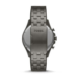  Shop Authentic Fossil Forrester Chronograph Black Dial Grey Steel Strap Watch for Men - FS5606 - Luxxuri