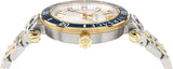  Shop Authentic Versace Greca Sport Quartz White Dial Two Tone Steel Strap Watch For Men - VEZ300521 - Luxxuri