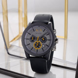  Shop Authentic Armani Exchange Outerbanks Chronograph Grey Dial Grey Silicone Strap Watch For Men - AX7123 - Luxxuri