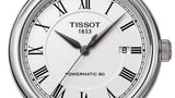  Shop Authentic Tissot Carson Powermatic 80 White Dial Black Leather Strap Watch For Men - T085.407.16.013.00 - Luxxuri