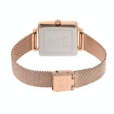  Shop Authentic Armani Exchange Lola Quartz Silver Dial Rose Gold Mesh Strap Watch For Women - AX5802 - Luxxuri