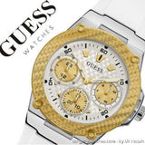  Shop Authentic Guess Zena Analog White Dial White Rubber Strap Watch For Women - W1094L1 - Luxxuri