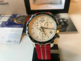  Shop Authentic Tissot Quickster Chronograph NBA Houston Rockets Special Edition White Dial Two Tone NATO Strap Watch for Men - T095.417.17.037.12 - Luxxuri