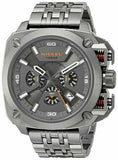  Shop Authentic Diesel BAMF Chronograph Gray Dial Gray Steel Strap Watch For Men - DZ7344 - Luxxuri