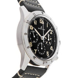  Shop Authentic Breitling Avi Ref. 765 1953 Re-Edition Black Dial Black Leather Strap Watch for Men - AB0920131B1X1 - Luxxuri