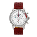  Shop Authentic Breitling Top Time B01 Ford Thunderbird White Dial Red Leather Strap Watch for Men - AB01766A1A1X1 - Luxxuri