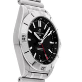  Shop Authentic Breitling Chronomat GMT 40 Automatic Black Dial Silver Steel Strap Watch for Men - A32398101B1A1 - Luxxuri
