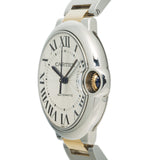  Shop Authentic Cartier Ballon Bleu de Cartier Silver Dial Two Tone Steel Strap Watch for Women - W2BB0030 - Luxxuri