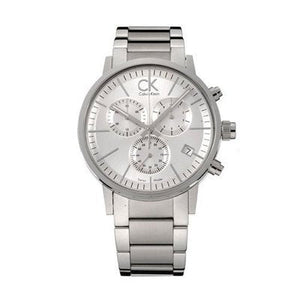  Shop Authentic Calvin Klein Post Minimal White Dial Silver Steel Strap Watch for Men - K7627126 - Luxxuri