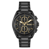  Shop Authentic Hugo Boss Volane Black Dial Black Steel Strap Watch for Men - 1513950 - Luxxuri