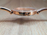  Shop Authentic Michael Kors Jaryn Quartz Rose Gold Dial Rose Gold Steel Strap Watch For Women - MK3785 - Luxxuri