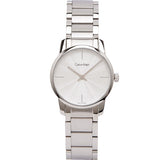  Shop Authentic Calvin Klein City White Dial Silver Steel Strap Watch for Women - K2G23146 - Luxxuri