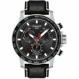  Shop Authentic Tissot Supersport Chrono Black Dial Black Leather Strap Watch for Men - T125.617.16.051.00 - Luxxuri