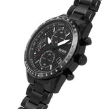  Shop Authentic Hugo Boss Pilot Edition Chronograph Black Dial Black Steel Strap Watch for Men - 1513854 - Luxxuri