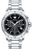  Shop Authentic Movado Series 800 Chronograph Black Dial Silver Steel Strap Watch For Men - 2600110 - Luxxuri