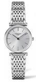 Longines La Grande Classique De Longines Silver Dial Silver Mesh Bracelet Watch for Women - L4.209.4.72.6