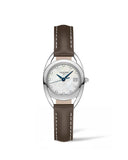  Shop Authentic Longines Equestrian Mother of Pearl Dial Brown Leather Strap Watch for Women - L6.136.4.87.2 - Luxxuri